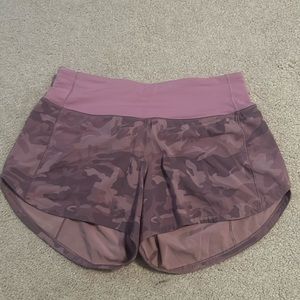 Lululemon Speed Up shorts